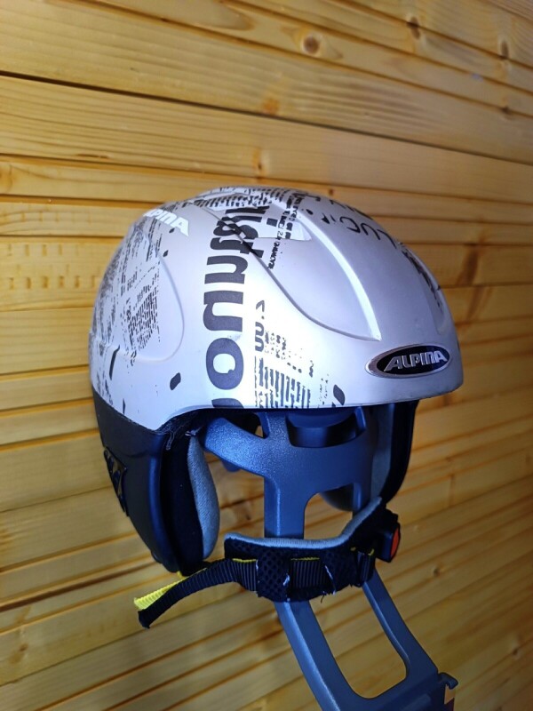 PRILBA ALPINA SNOW SILVER 48-52CM